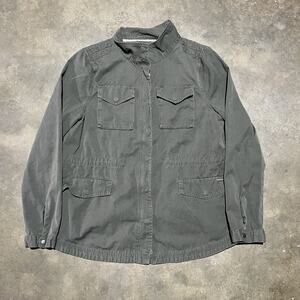 Vintage Y2k Element Green Skater Chore Jacket